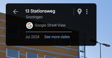 a screenshot of google maps, with the date shown as Jul 2024 without further details